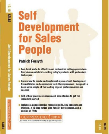 Self Development for Sales People: Sales 12.10 by Patrick Forsyth 9781841124537