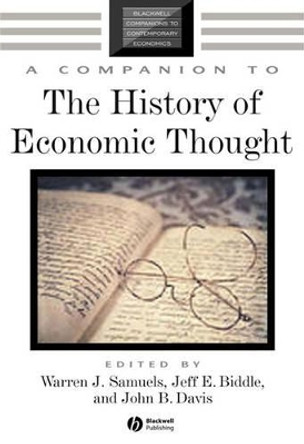 A Companion to the History of Economic Thought by WJ Samuels 9781405134590