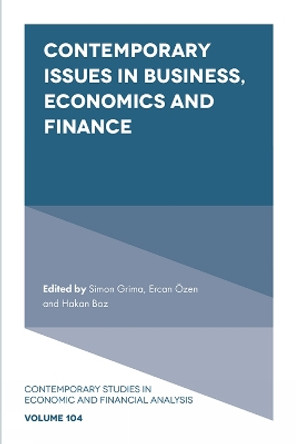 Contemporary Issues in Business, Economics and Finance by Simon Grima 9781839096051