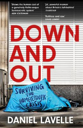 Down and Out: Surviving the Homelessness Crisis by Daniel Lavelle 9781472279125
