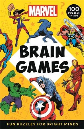 Marvel Brain Games: Fun puzzles for bright minds by Marvel Entertainment International Ltd 9781800785670