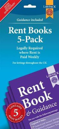 Rent Books 5-Pack: Legally Required where Rent is Paid Weekly by Anthony Gold Solicitors 9781910143698