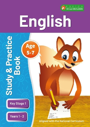 KS1 English Study and Practice Book for Ages 5-7 (Years 1 - 2) Perfect for learning at home or use in the classroom by Foxton Books 9781839251221