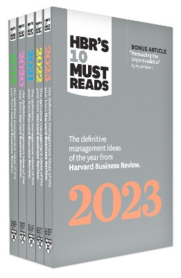 5 Years of Must Reads from HBR: 2023 Edition (5 Books) Harvard Business Review 9781647826178