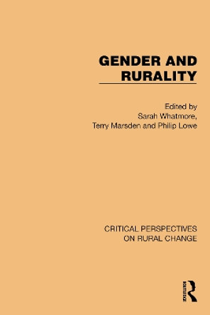 Gender and Rurality by Sarah Whatmore 9781032497624