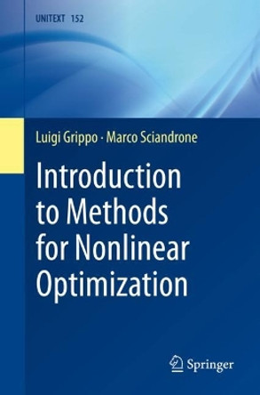 Introduction to Methods for Nonlinear Optimization by Luigi Grippo 9783031267895