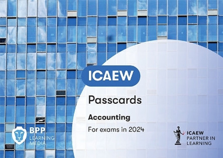 ICAEW Accounting: Passcards by BPP Learning Media 9781035508822