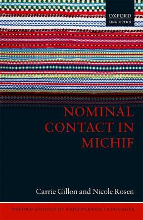 Nominal Contact in Michif by Carrie Gillon