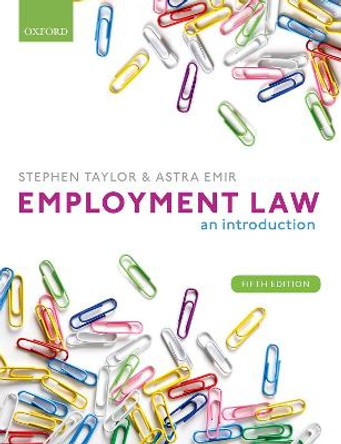 Employment Law: An Introduction by Stephen Taylor