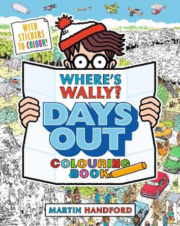 Where's Wally? Days Out: Colouring Book by Martin Handford 9781529507386