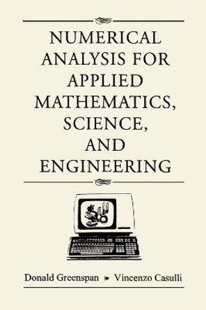 Numerical Analysis by Donald Greenspan