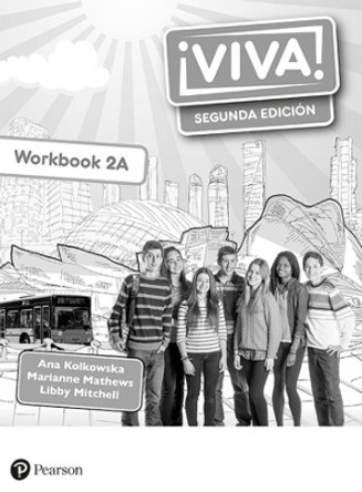 Viva! 2 Segunda Ediçion Workbook A (Pack of 8) by Ana Kolkowska 9781292316925