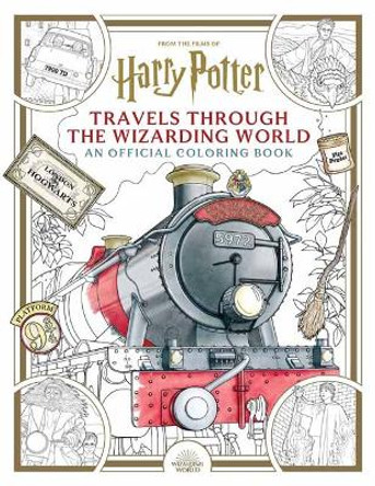 Harry Potter: Travels Through the Wizarding World: An Official Coloring Book by Insight Editions 9798886630893