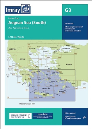 G3 Aegean Sea (South): 2024 by Rod & Lu Heikell 9781786795441