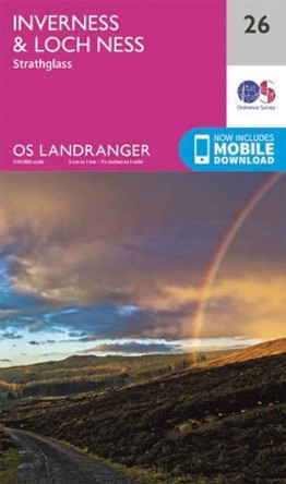 Inverness & Loch Ness, Strathglass by Ordnance Survey 9780319261248