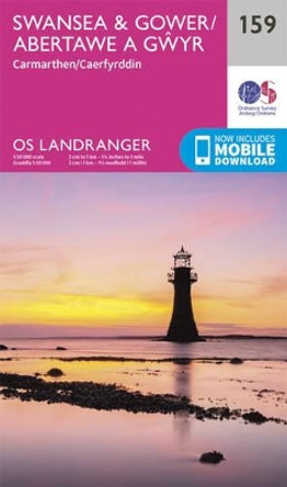 Swansea & Gower, Carmarthen by Ordnance Survey 9780319262573