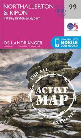 Northallerton & Ripon, Pateley Bridge & Leyburn by Ordnance Survey 9780319474228