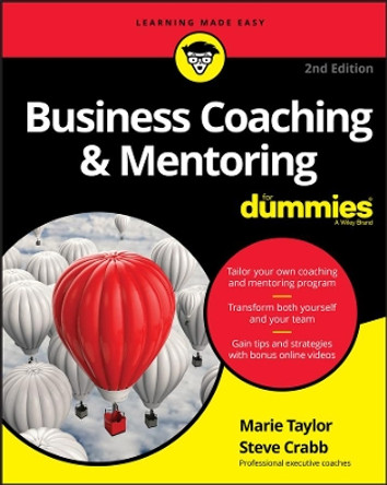 Business Coaching & Mentoring For Dummies by Marie Taylor 9781119363927