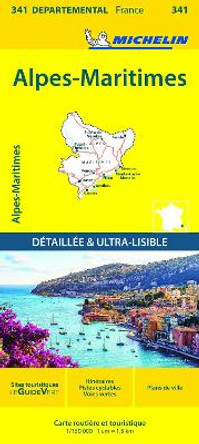 Alpes-Maritimes - Michelin Local Map 341 by Michelin 9782067202436
