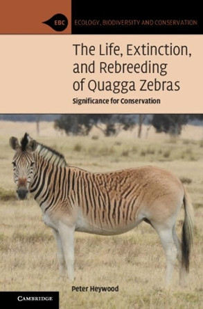 The Life, Extinction, and Rebreeding of Quagga Zebras: Significance for Conservation by Peter Heywood 9781108831604