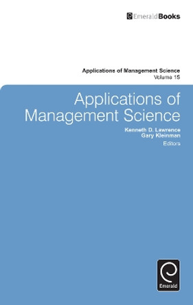 Applications of Management Science by Kenneth D. Lawrence 9781780521008