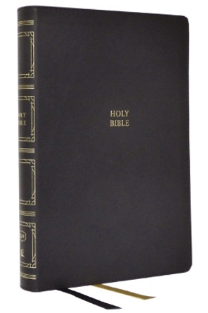 KJV, Paragraph-style Large Print Thinline Bible, Leathersoft, Black, Red Letter, Thumb Indexed, Comfort Print: Holy Bible, King James Version by Thomas Nelson 9780785290322