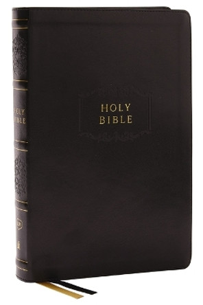 KJV Holy Bible, Center-Column Reference Bible, Leathersoft, Black, 73,000+ Cross References, Red Letter, Comfort Print: King James Version by Thomas Nelson 9781400330560