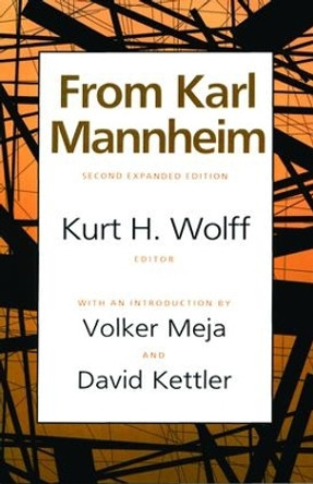 From Karl Mannheim by Kurt H. Wolff 9781138523975