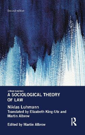A Sociological Theory of Law Niklas Luhmann 9781138644489