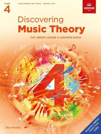 Discovering Music Theory, The ABRSM Grade 4 Answer Book by ABRSM 9781786013538