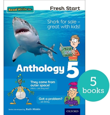 Read Write Inc. Fresh Start: Anthology 5 - Pack of 5 by Ruth Miskin 9780198398295