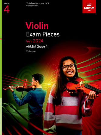 Violin Exam Pieces from 2024, ABRSM Grade 4, Violin Part by ABRSM 9781786015464
