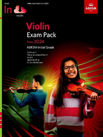 Violin Exam Pack from 2024, Initial Grade, Violin Part, Piano Accompaniment & Audio by ABRSM 9781786015648