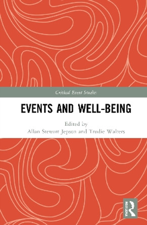 Events and Well-being by Allan Stewart Jepson 9781032011769