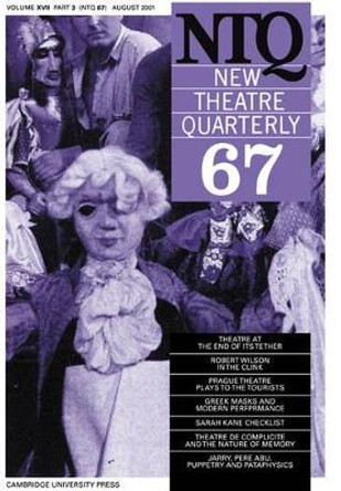 New Theatre Quarterly 67: Volume 17, Part 3 by Clive Barker 9780521002806