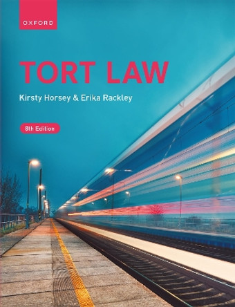 Tort Law by Kirsty Horsey 9780192874481