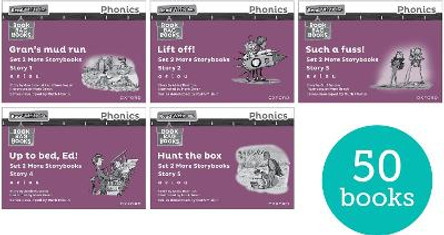 Read Write Inc. Phonics: Purple Set 2 More Black & White Storybooks (Pack of 50) by Ruth Miskin 9781382047753