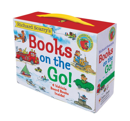 Richard Scarry's Books On The Go Board Books by Richard Scarry Richard Scarry's Books On The Go Board Books by Richard Scarry