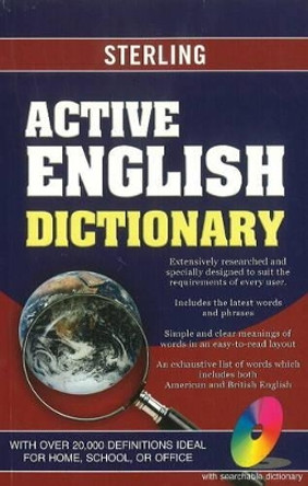 Sterling Active English Dictionary by Sterling Publishers 9788120751927