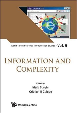 Information And Complexity by Mark Burgin 9789813109025