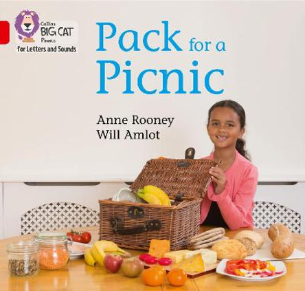 Collins Big Cat Phonics for Letters and Sounds - Pack for a Picnic: Band 02B/Red B by Anne Rooney