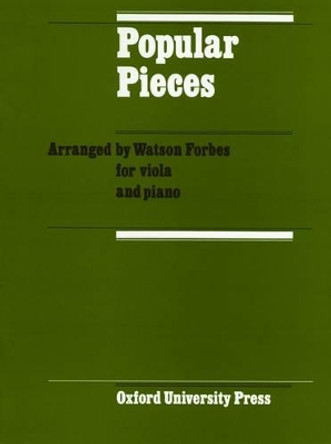 Popular Pieces for Viola by Watson Forbes 9780193566125