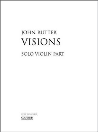 Visions by John Rutter 9780193513198