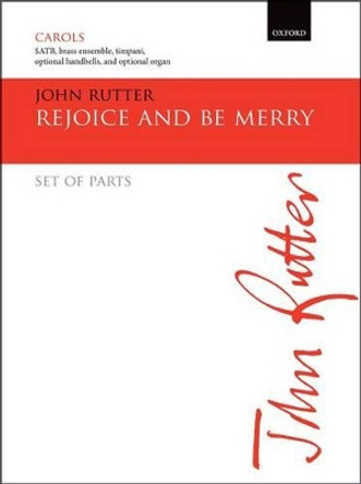 Rejoice and be merry by John Rutter 9780193513877