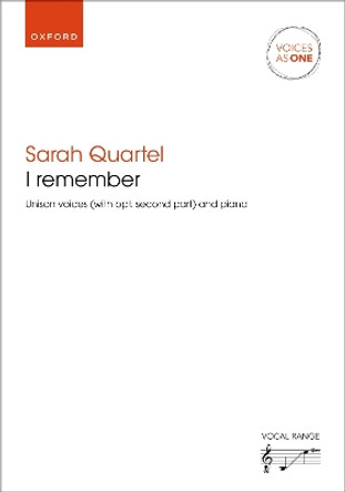 I remember by Sarah Quartel 9780193550841