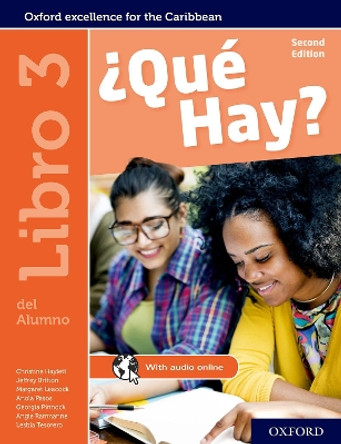 ?Que Hay? Libro del Alumno 3 by Christine Haylett 9780198426028