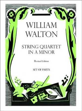 String Quartet in A minor by William Walton 9780193366183