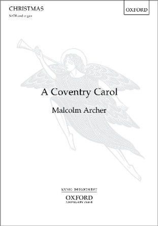 A Coventry Carol by Malcolm Archer 9780193523777