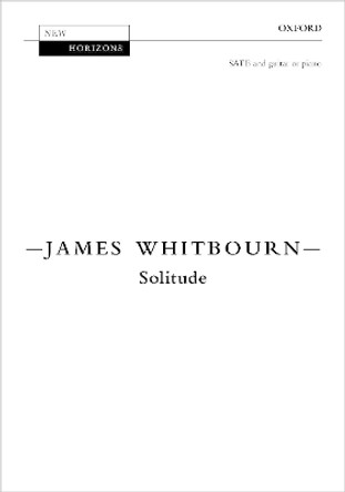 Solitude by James Whitbourn 9780193532298