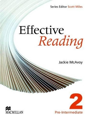 Effective Reading Pre Intermediate Student's Book by Jackie McAvoy 9780230029156